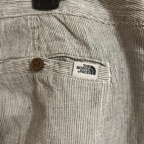 final price The North Face Women’s Sz 14 Creme Linen Drawstring - Picture 6 of 8